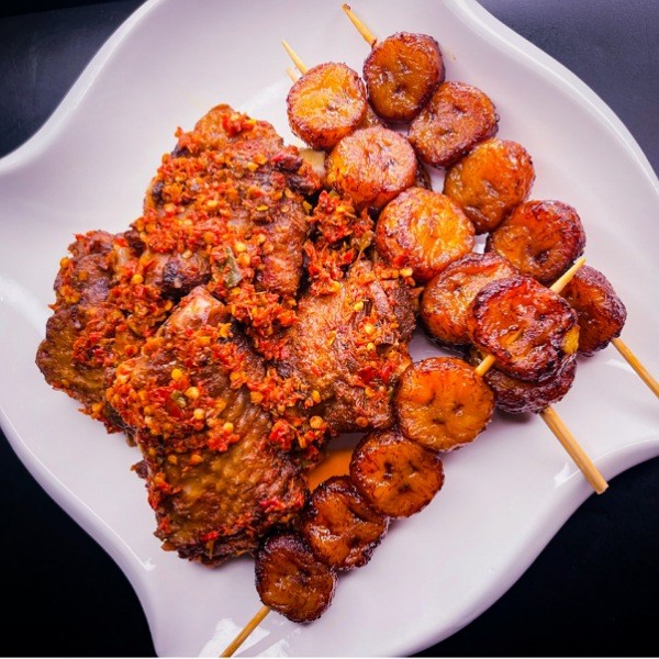 Turkey and Plantain Platter