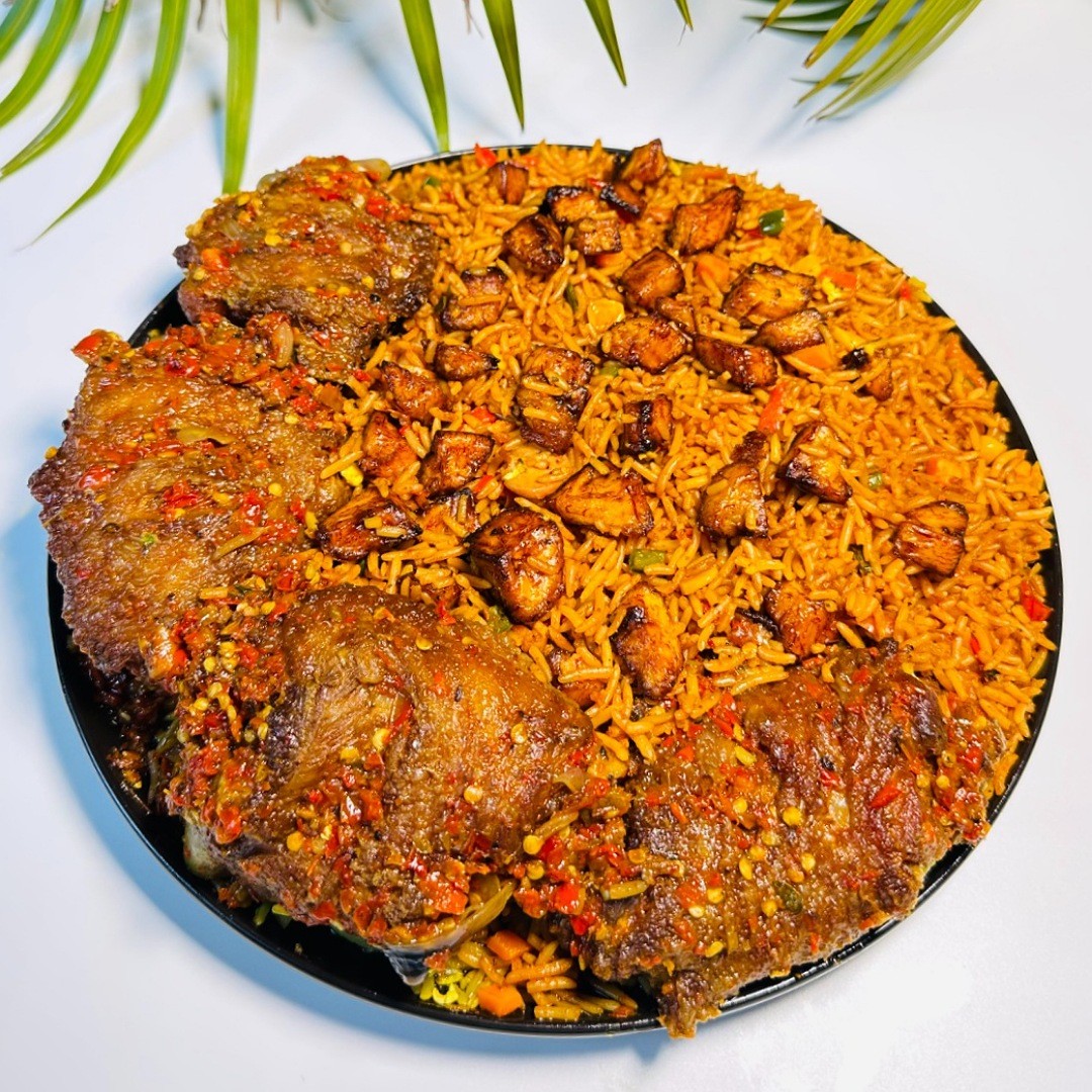 T-T Smoky Jollof Rice with Turkey