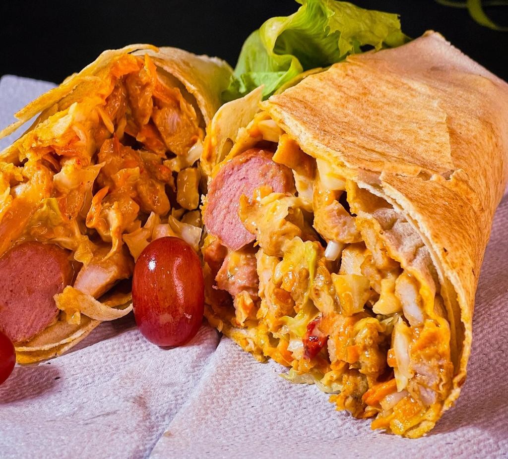 Combo chicken shawarma